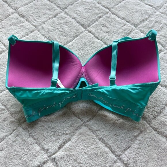 VS PINK | Wear Everywhere Wireless Push Up Smooth Shine Strap Bra | Size 36D - Picture 9 of 14